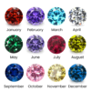 NVR NUDE Birthstone Earrings - Image 3